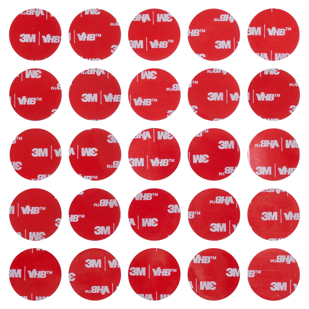 3M VHB 1" Round (25-Pack)